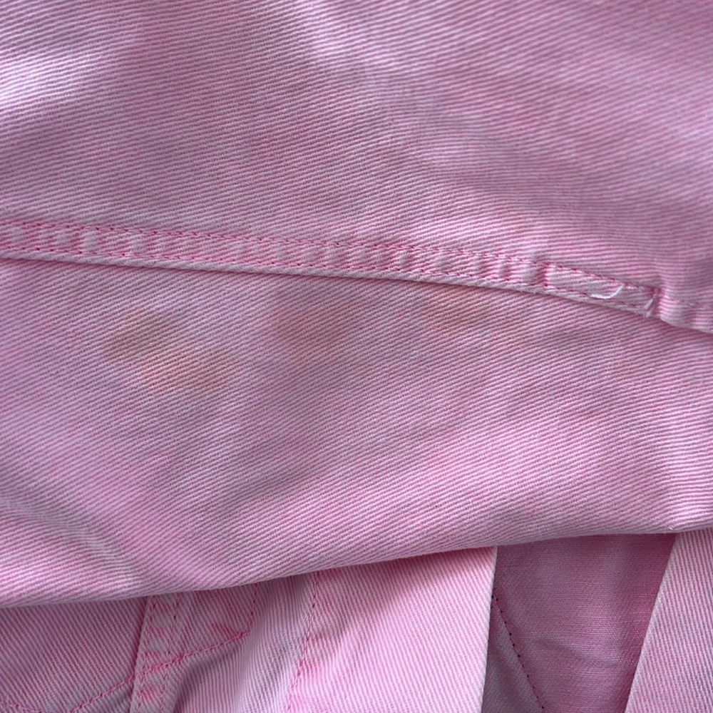 Pink jean jacket - Picture 5 of 7